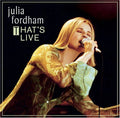 Julia Fordham | That's Live | CD
