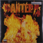Pantera | Reinventing the Steel | 1LP Coloured Vinyl Marbled White & Yellow front cover
