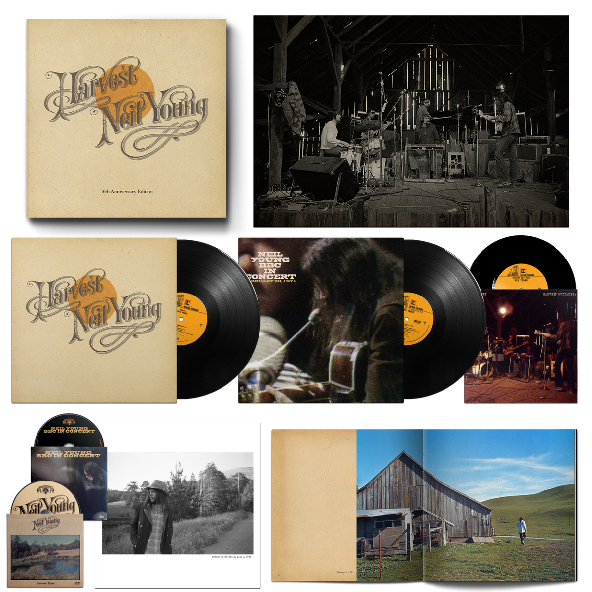 Young, Neil | Harvest (50th Ann. Ed. LP Boxs | 2LP