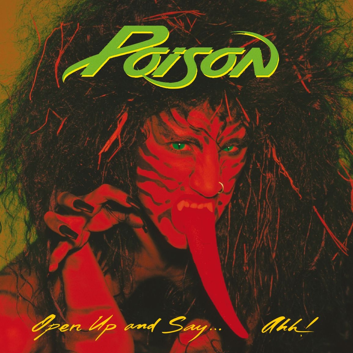 Poison | Open Up and Say Ahh… | CD front cover