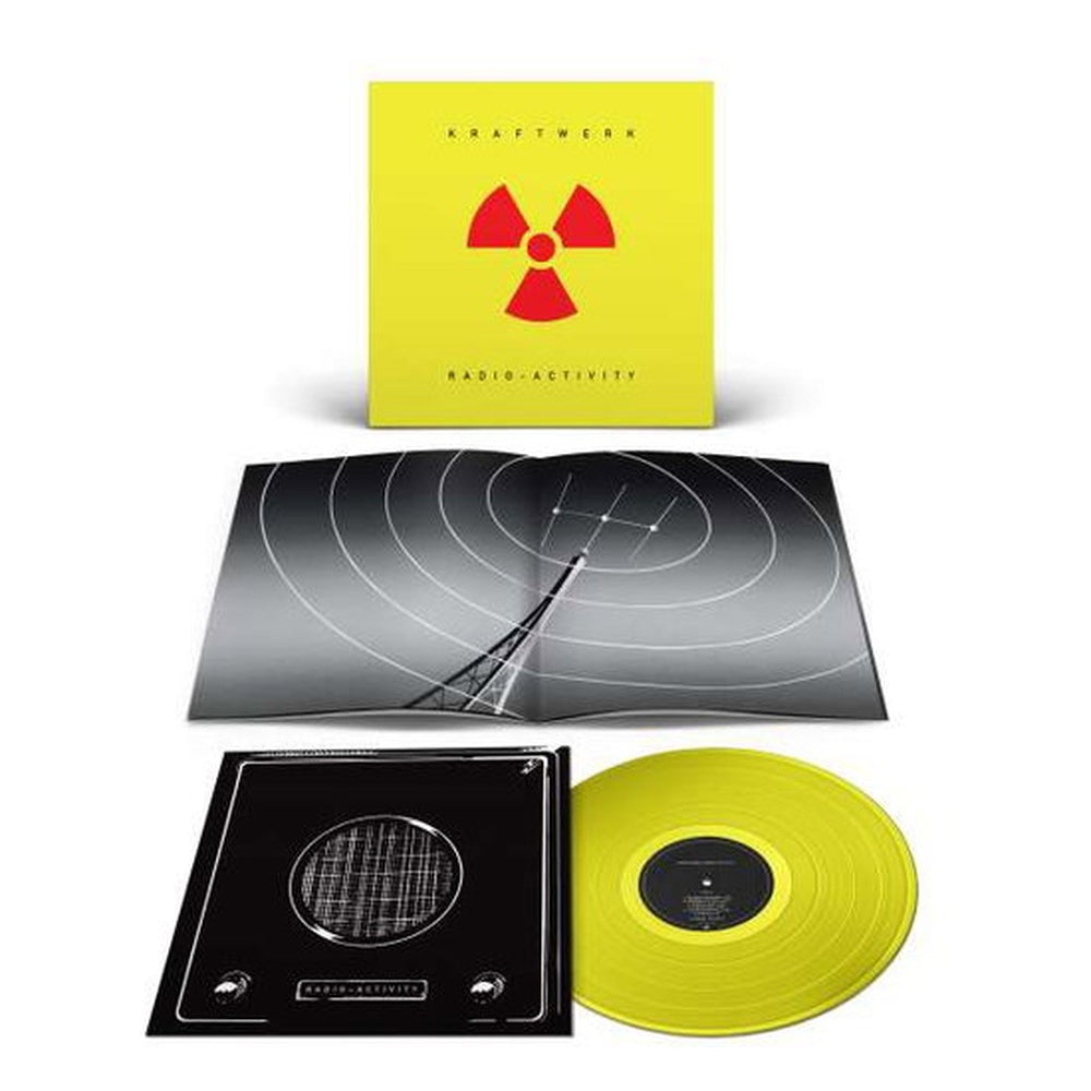 Kraftwerk | Radio-Activity | LP COLOURED VINYL YELLOW BOOKLET front cover