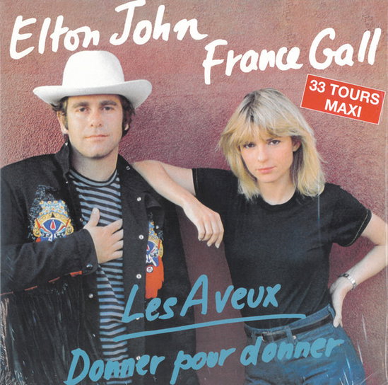 France Gall & Elton John | Les Aveux / Donner pour donner | 1LP