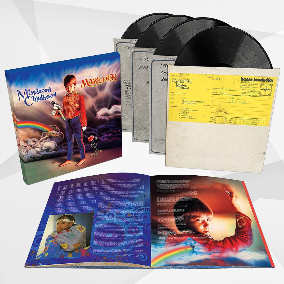 Marillion | Misplaced Childhood (Deluxe Ed | 4LP