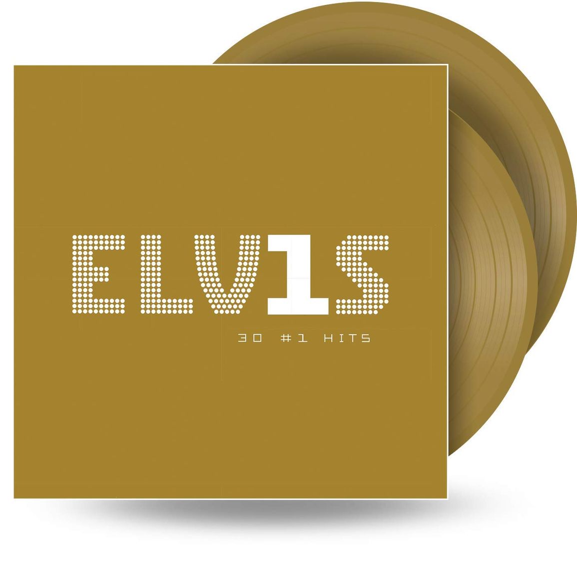 Presley, Elvis | Elvis 30 No 1 Hits | 2LP Coloured Vinyl Gold front cover