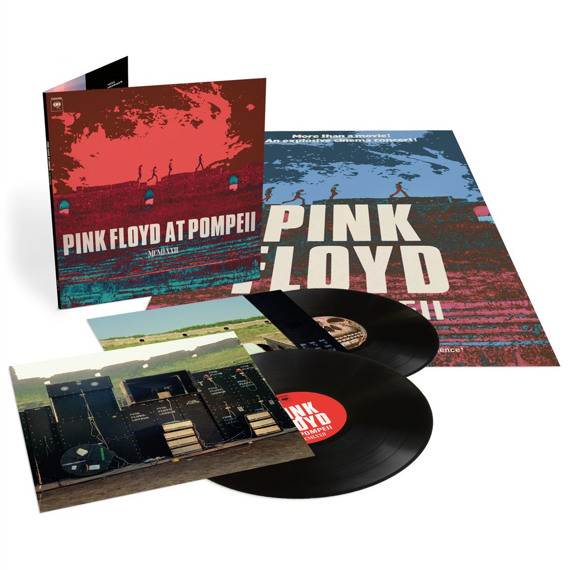 Pink Floyd | At Pompeii - MCMLXXII (Poster) | 2LP Gatefold Sleeve front cover