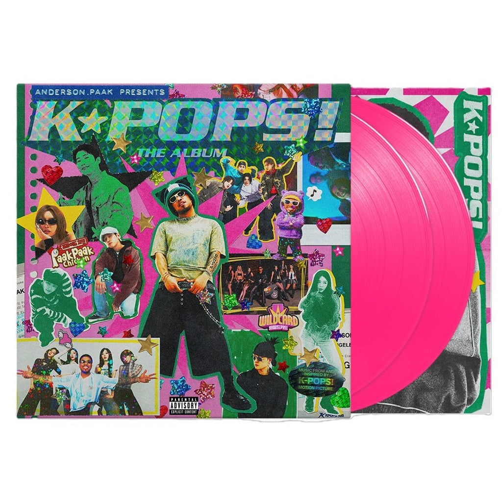 Paak, Anderson | K Pops! The Album | 2LP Gatefold Sleeve  Coloured Vinyl Pink front cover