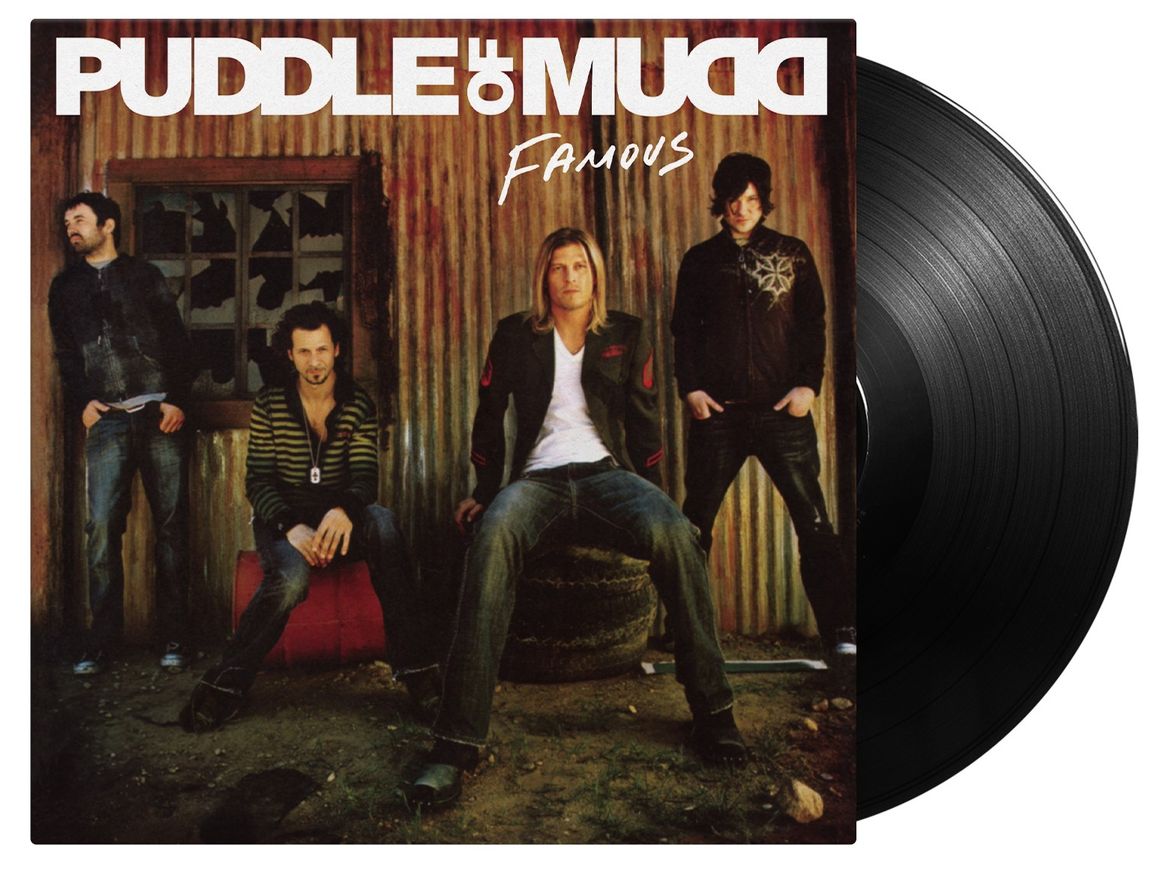 Puddle Of Mudd | Famous | 1LP Coloured Vinyl Black front cover
