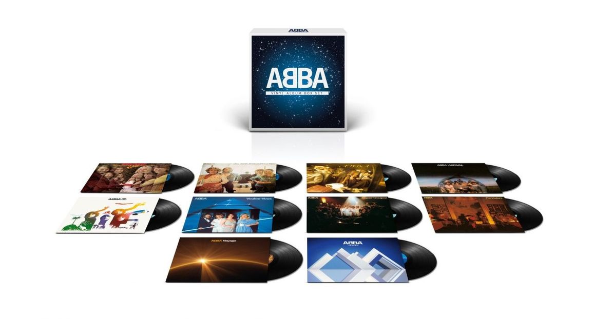 ABBA | The Vinyl Album Box Set | 10LP - 180g Coloured Vinyl Black