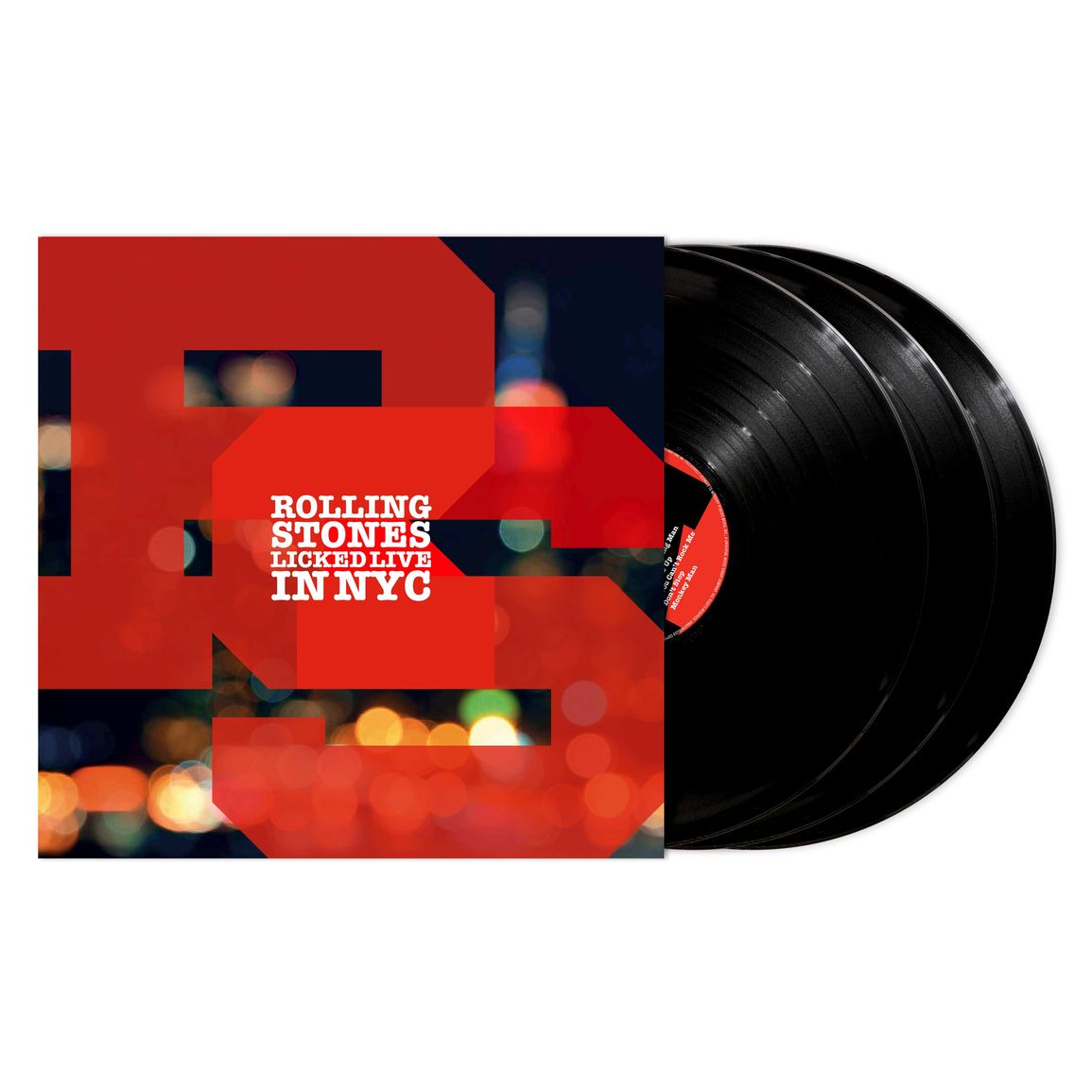 Rolling Stones | Licked Live In NYC | 3LP front cover
