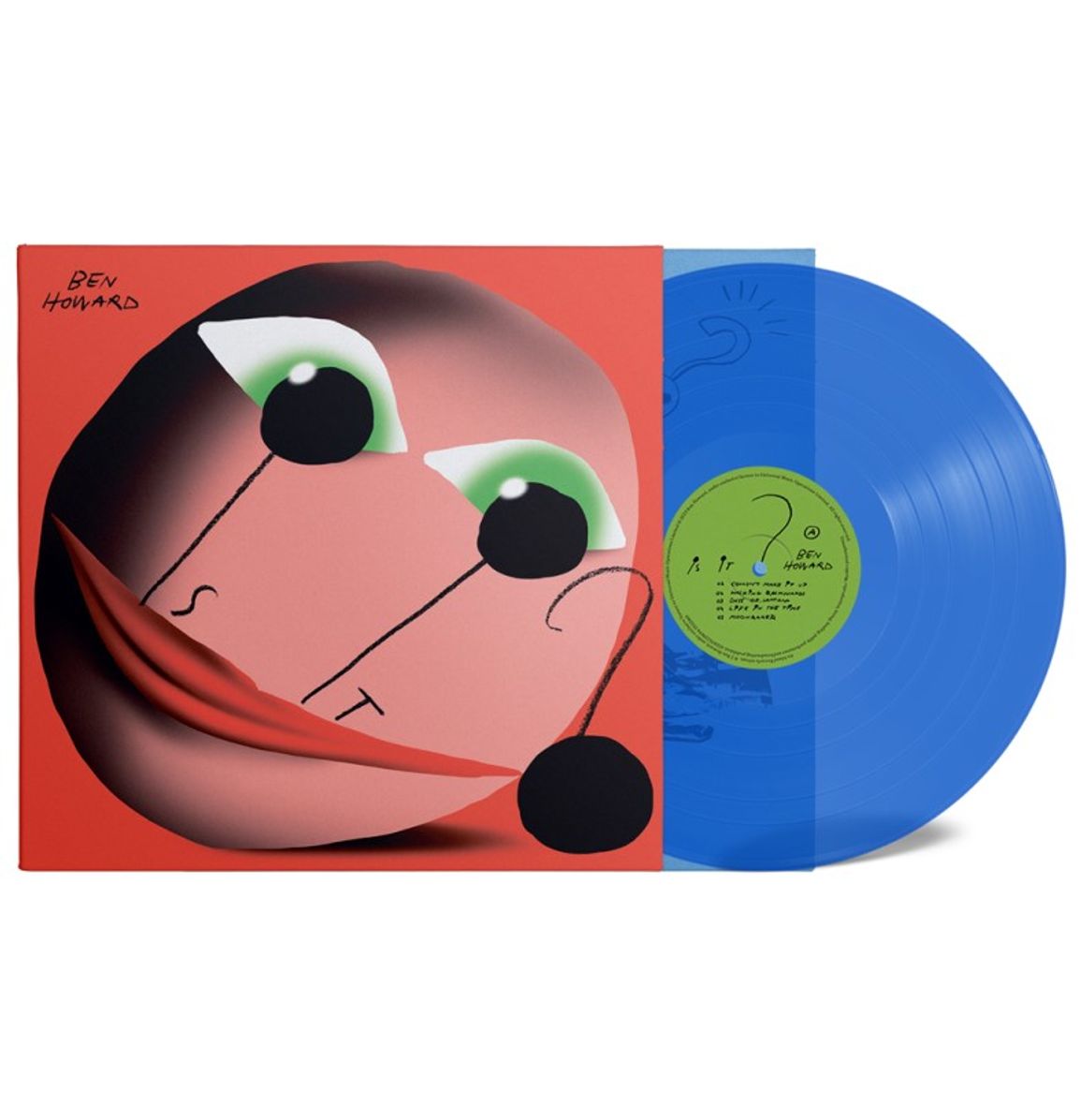 Howard, Ben | Is It? | 1LP Coloured Vinyl Blue front cover