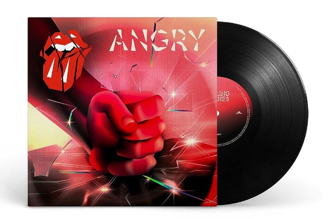 Rolling Stones | Angry (10in Single) | 1LP front cover
