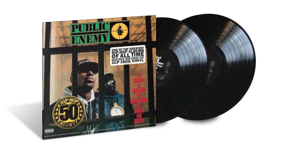 Public Enemy | It Takes A Nation Of | 2LP - 180g Coloured Vinyl Remastered front cover