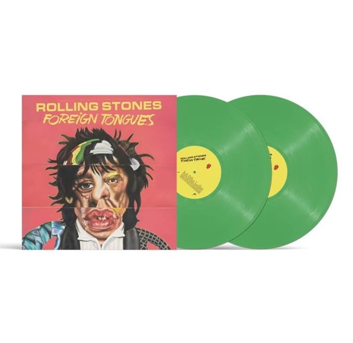 Rolling Stones | Foreign Tongues | 2LP Coloured Vinyl Green front cover