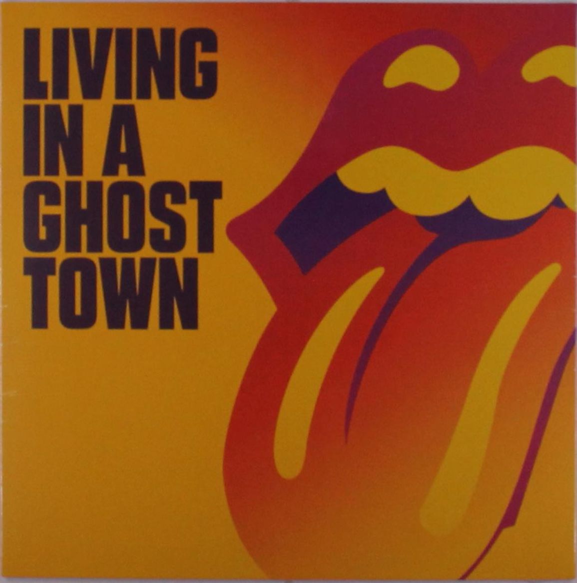 Rolling Stones | Living In A Ghost Town | 1LP Coloured Vinyl 10Inch Purple front cover