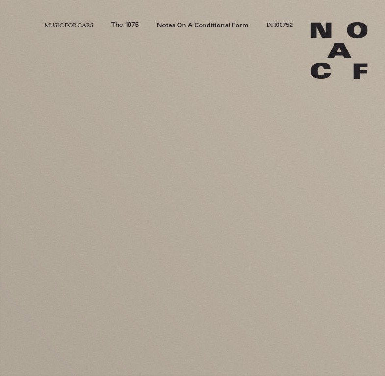 The 1975 | Notes on a Conditional Form | CD