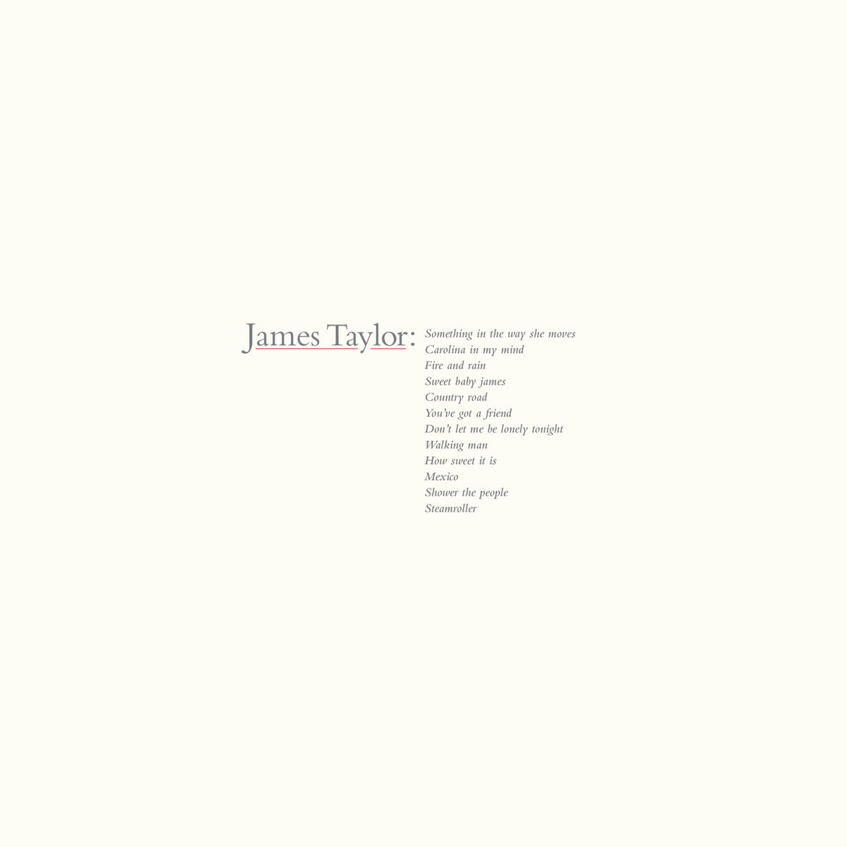 Taylor, James | Greatest Hits (2019 Remaster) | 1LP
