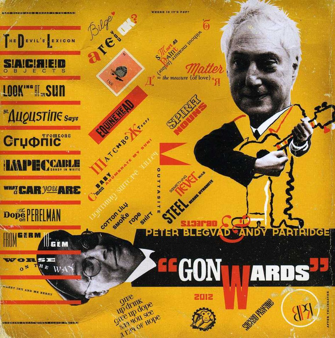 Peter Blegvad & Andy Partridge | Gonwards (DVD) | CD front cover