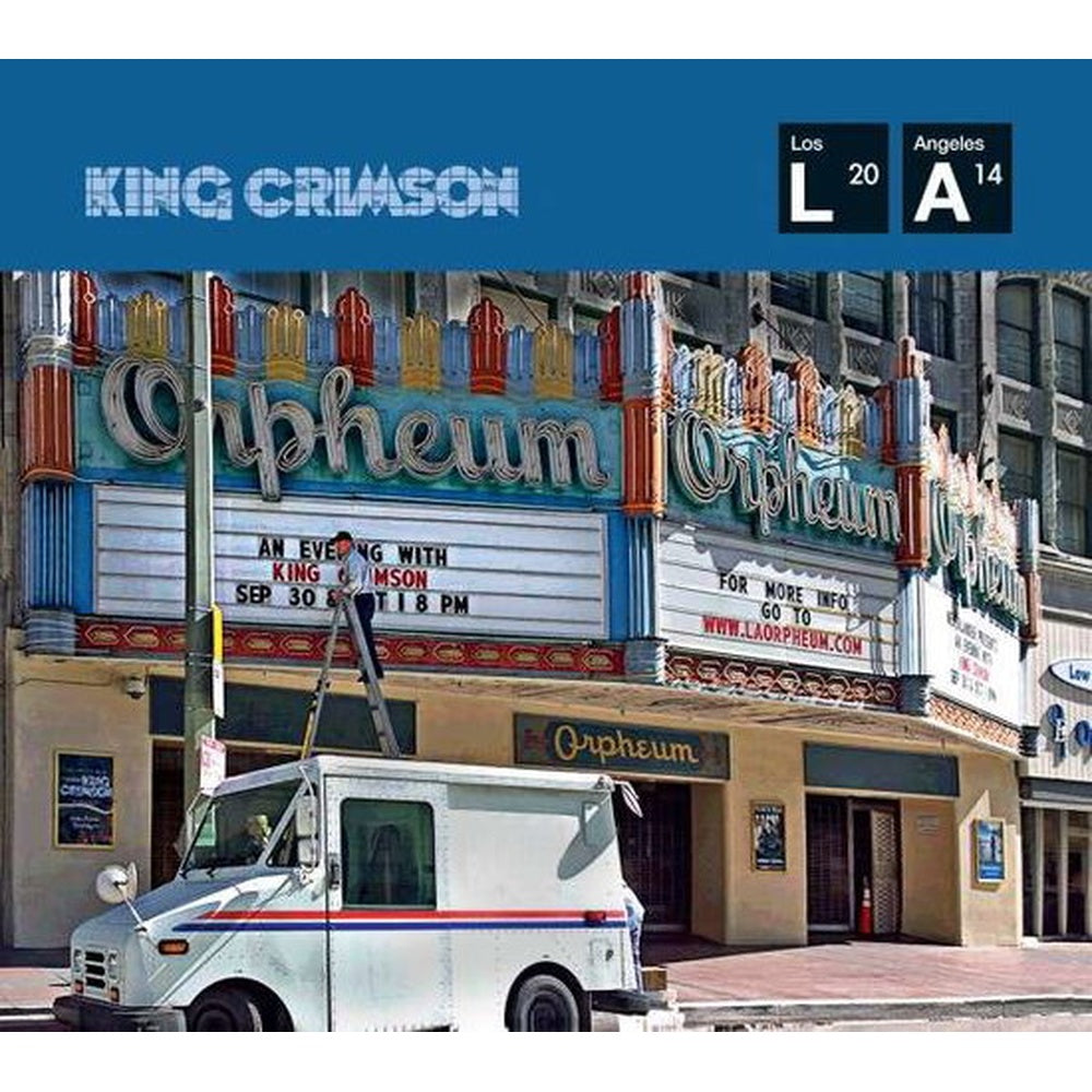King Crimson | Live at the Orpheum | CD/DVD-A front cover