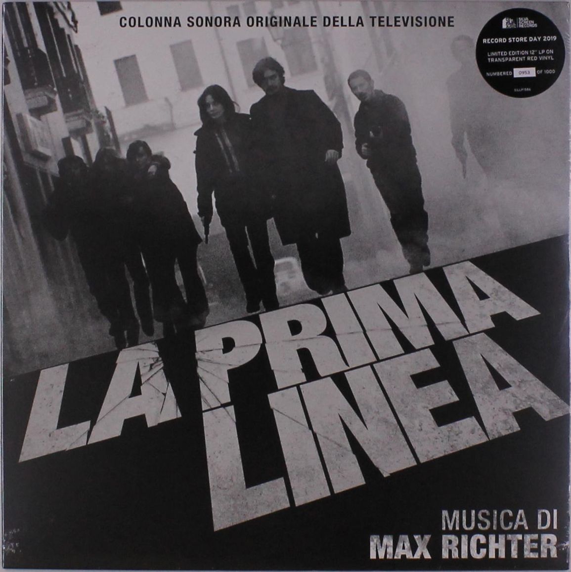 Richter, Max | La Prima Linea | 1LP Coloured Vinyl Black front cover