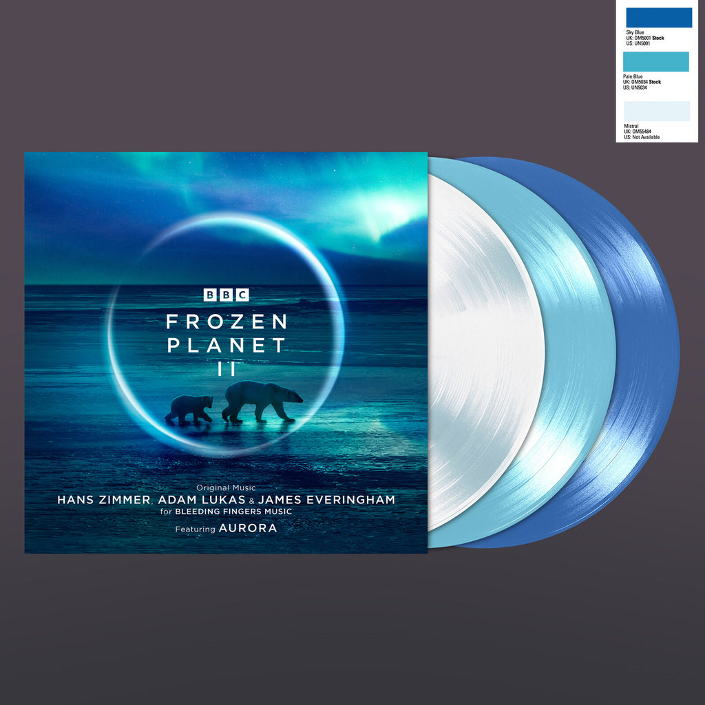 OST (Official Soundtrack) | Frozen Planet II | 3LP Coloured Vinyl front cover