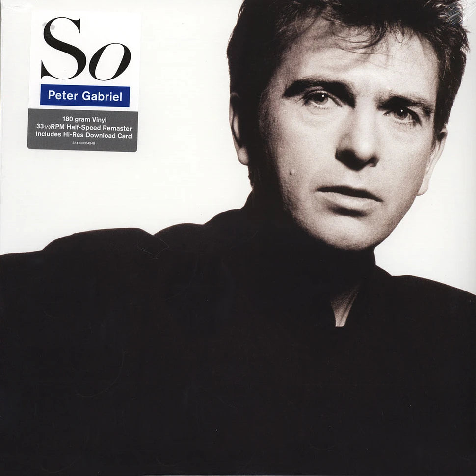 Gabriel, Peter | So (HalfSpeed / MP3) | 1LP - 180g front cover