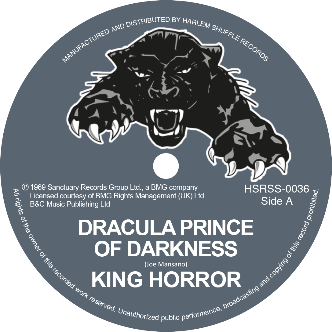 King Horror | Dracula Prince Of Darkness + Ghost Hours (7in) | 7-INCH VINYL
