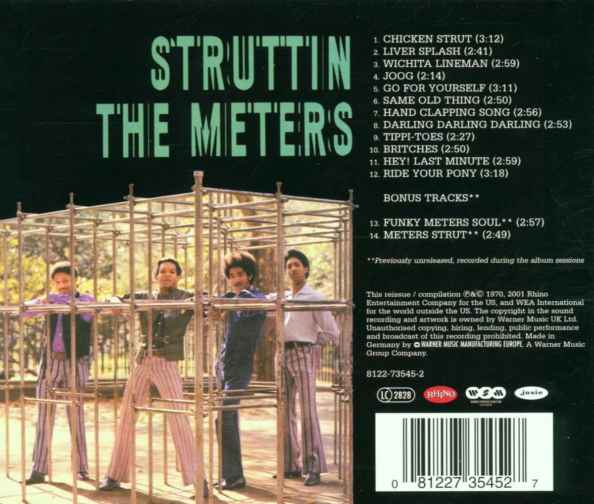 Meters | Struttin' | CD front cover