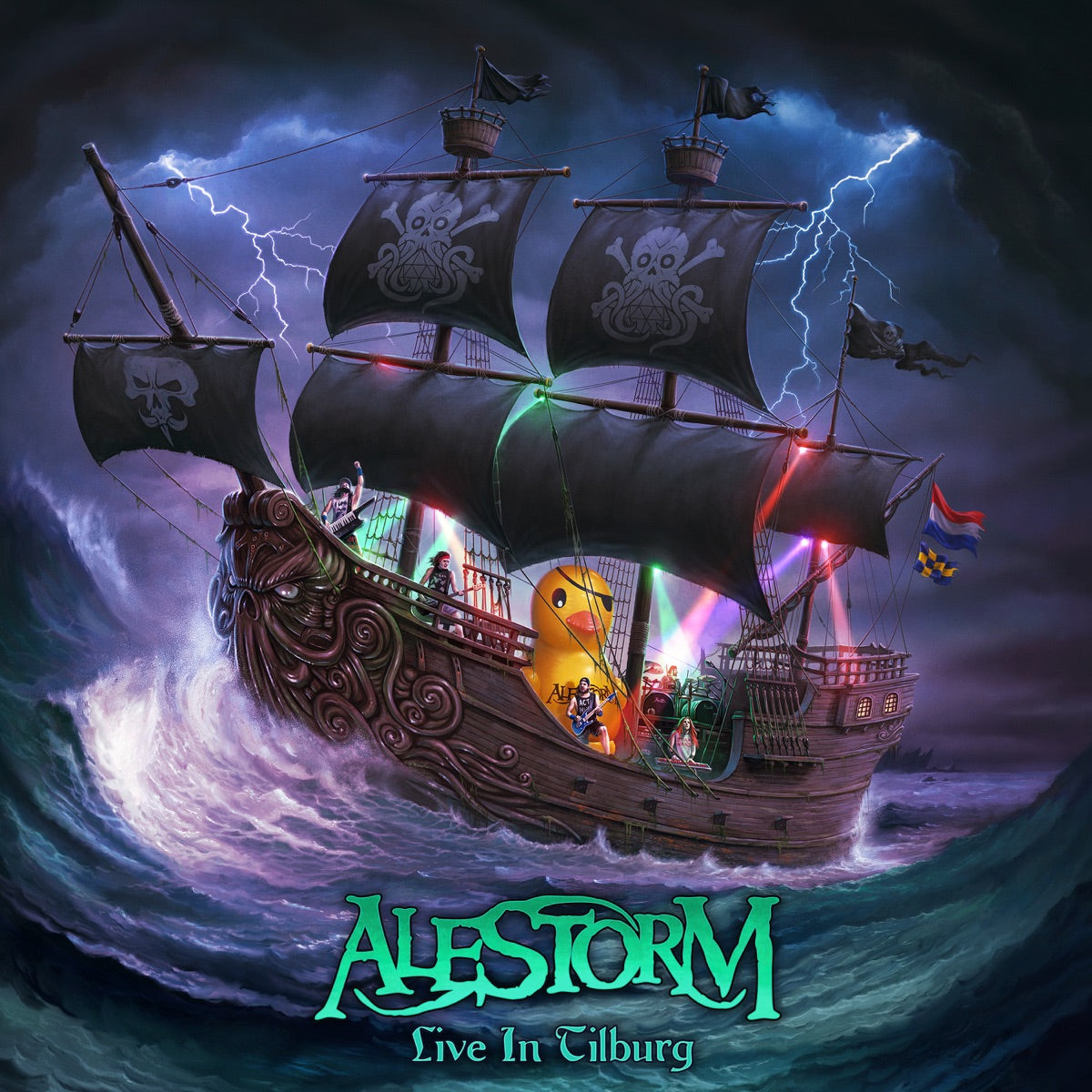 Alestorm | Live in Tilburg | CD + DVD + Blu-ray