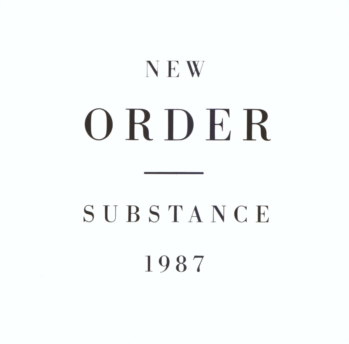New Order | Substance 87 (180 Gr Black) | 2LP