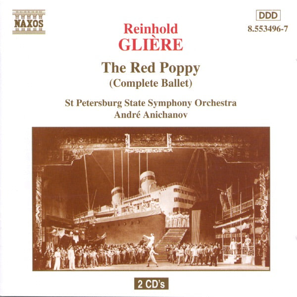 St Petersburg Sso | Gliere The Red Poppy | CD
