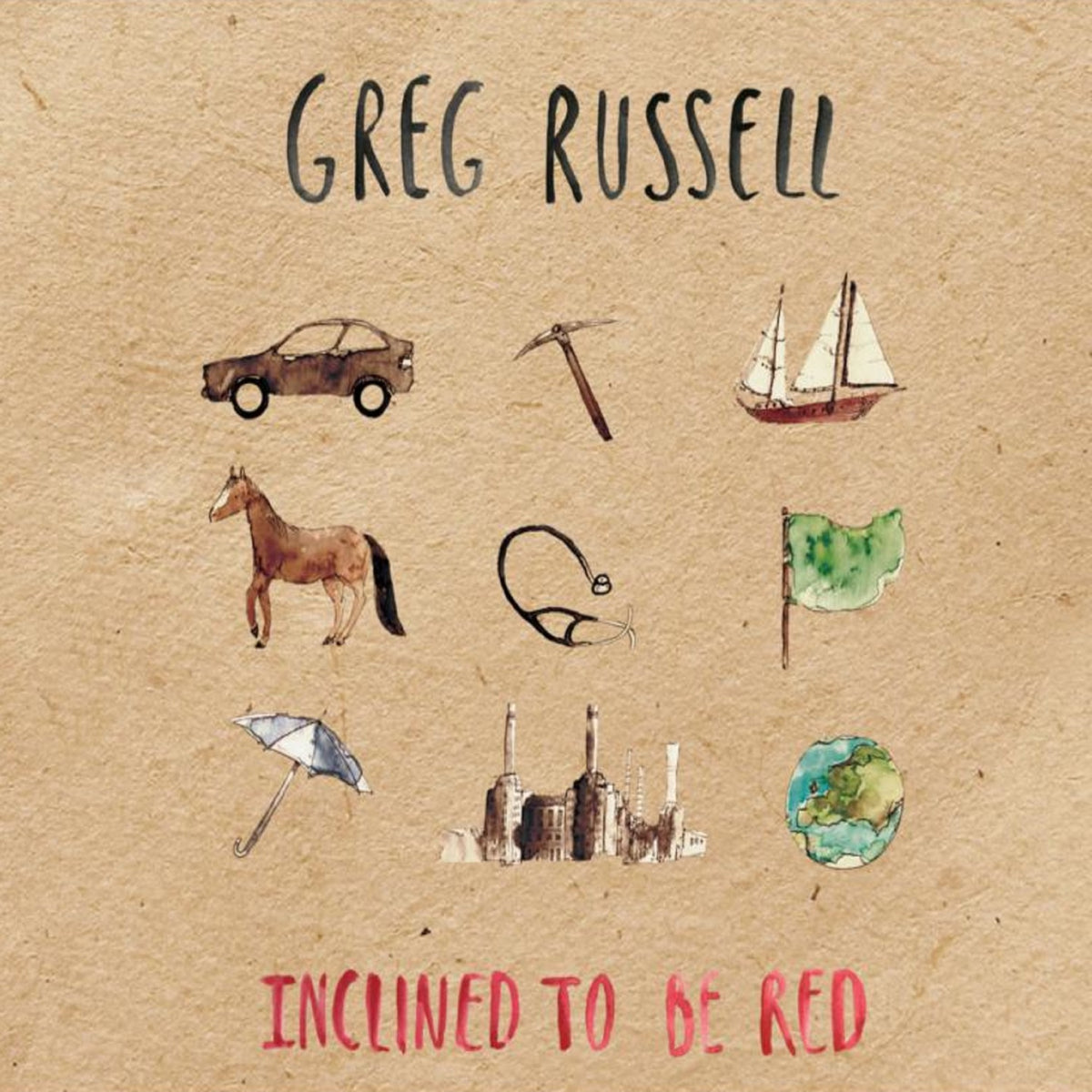 Russell, Greg | Inclined To Be Red | CD