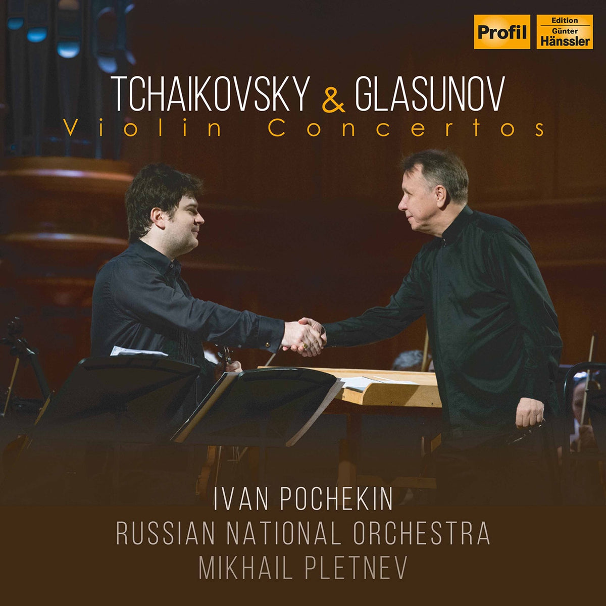 Pochekin, Ivan; Russian Nation | Tchaikovsky & Glasunov Violin | CD