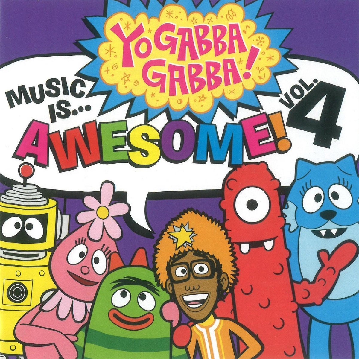 Yo Gabba Gabba | Music Is Awesome 4 | CD