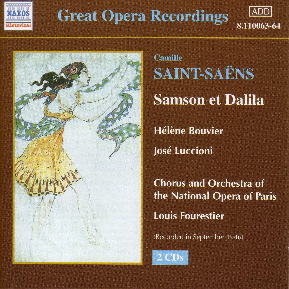 Saint Saens, C. | Samson Und Dalila | CD