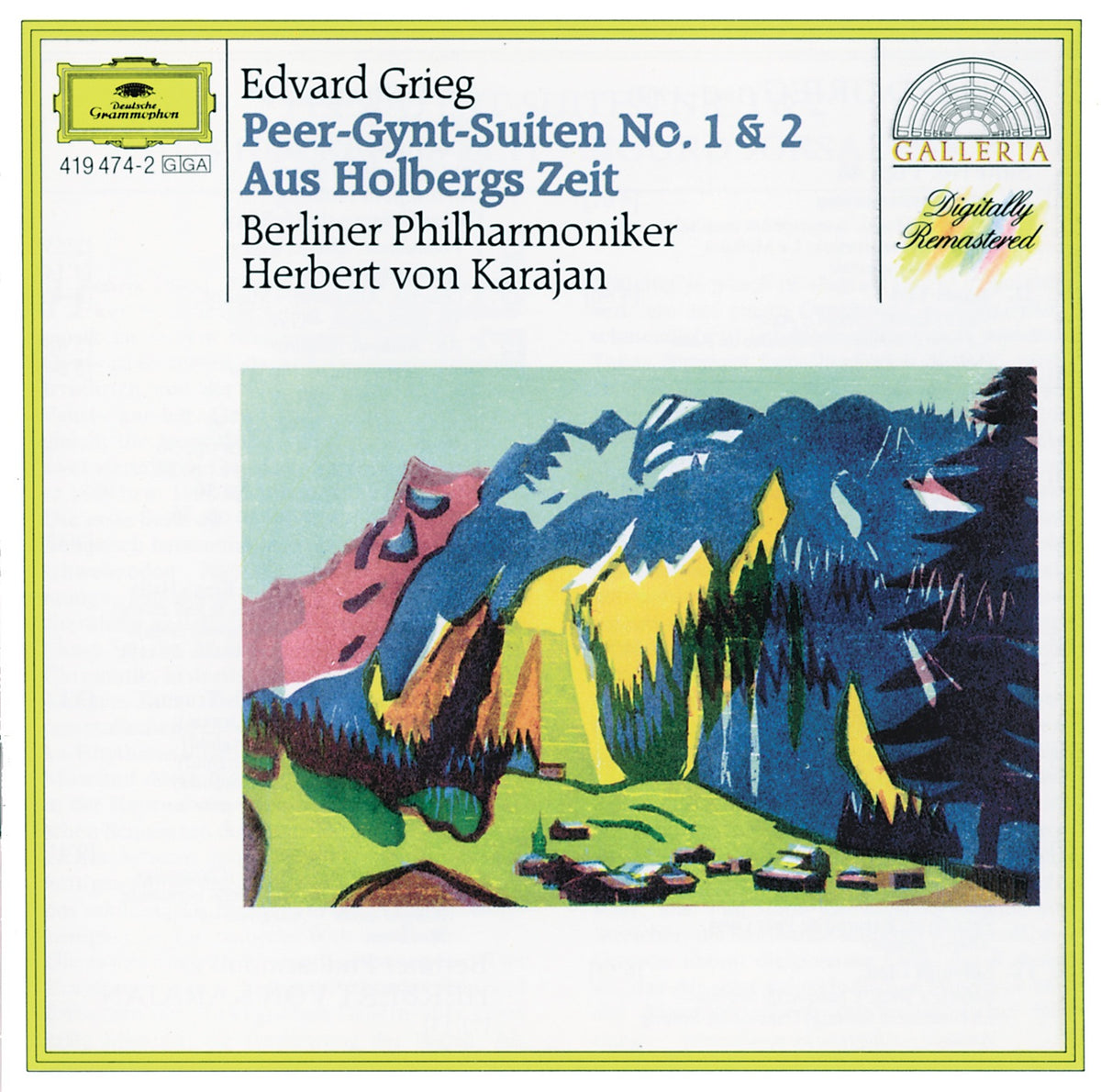 Karajan Herbert Von | Peer Gynt Svit Holberg | CD