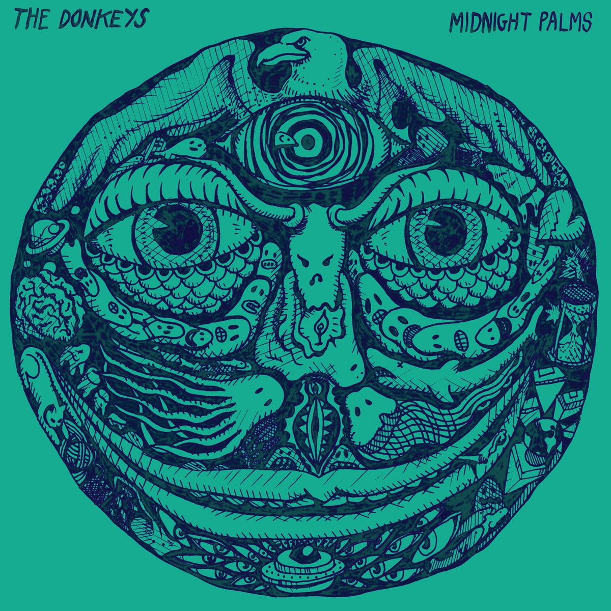 The Donkeys | Midnight Palms | CD