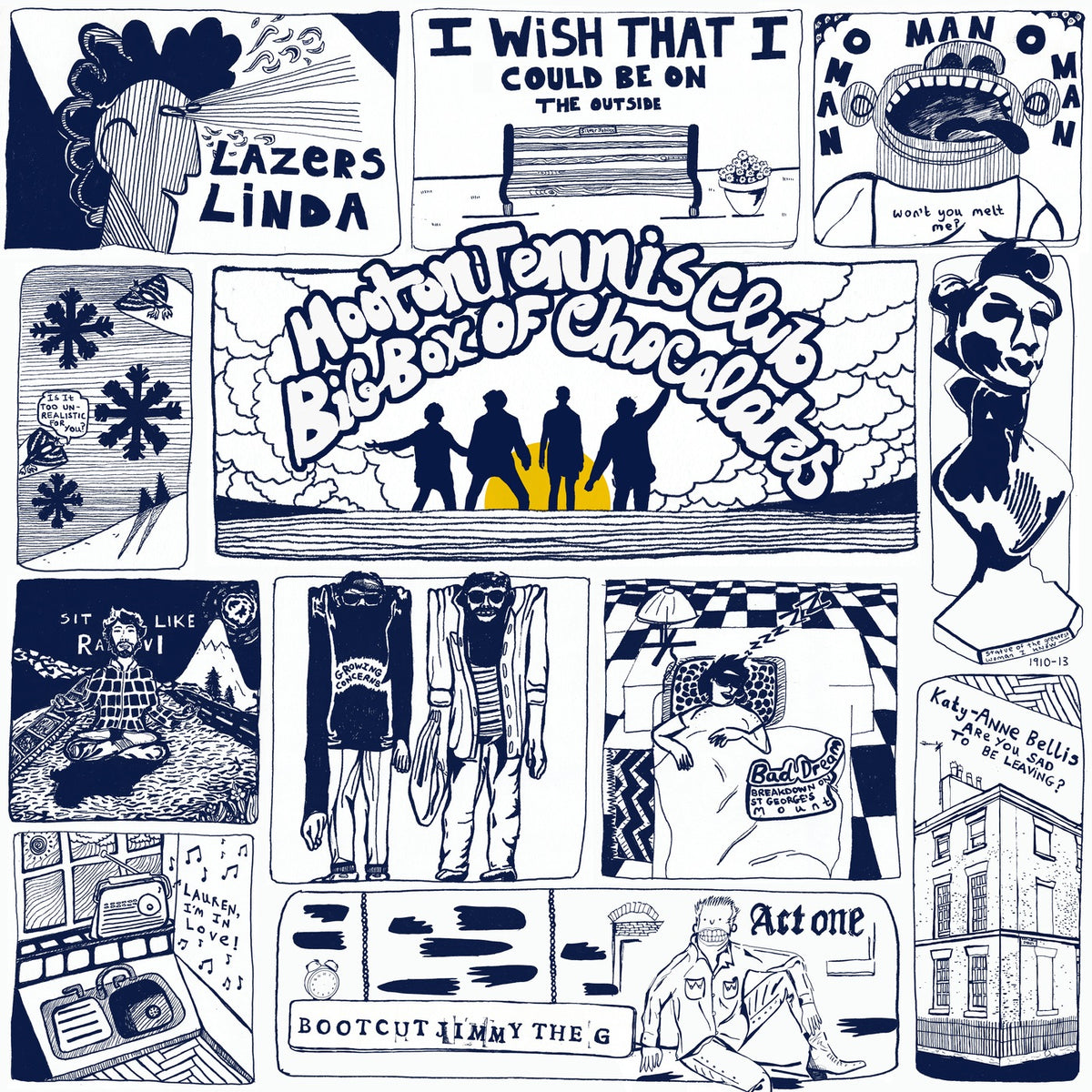 Hooton Tennis Club | Big Box Of Chocolates | CD