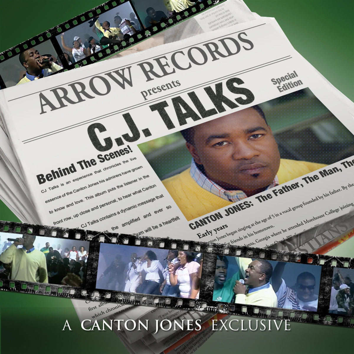 Jones, Canton | Cj Talks (W/DVD) | CD