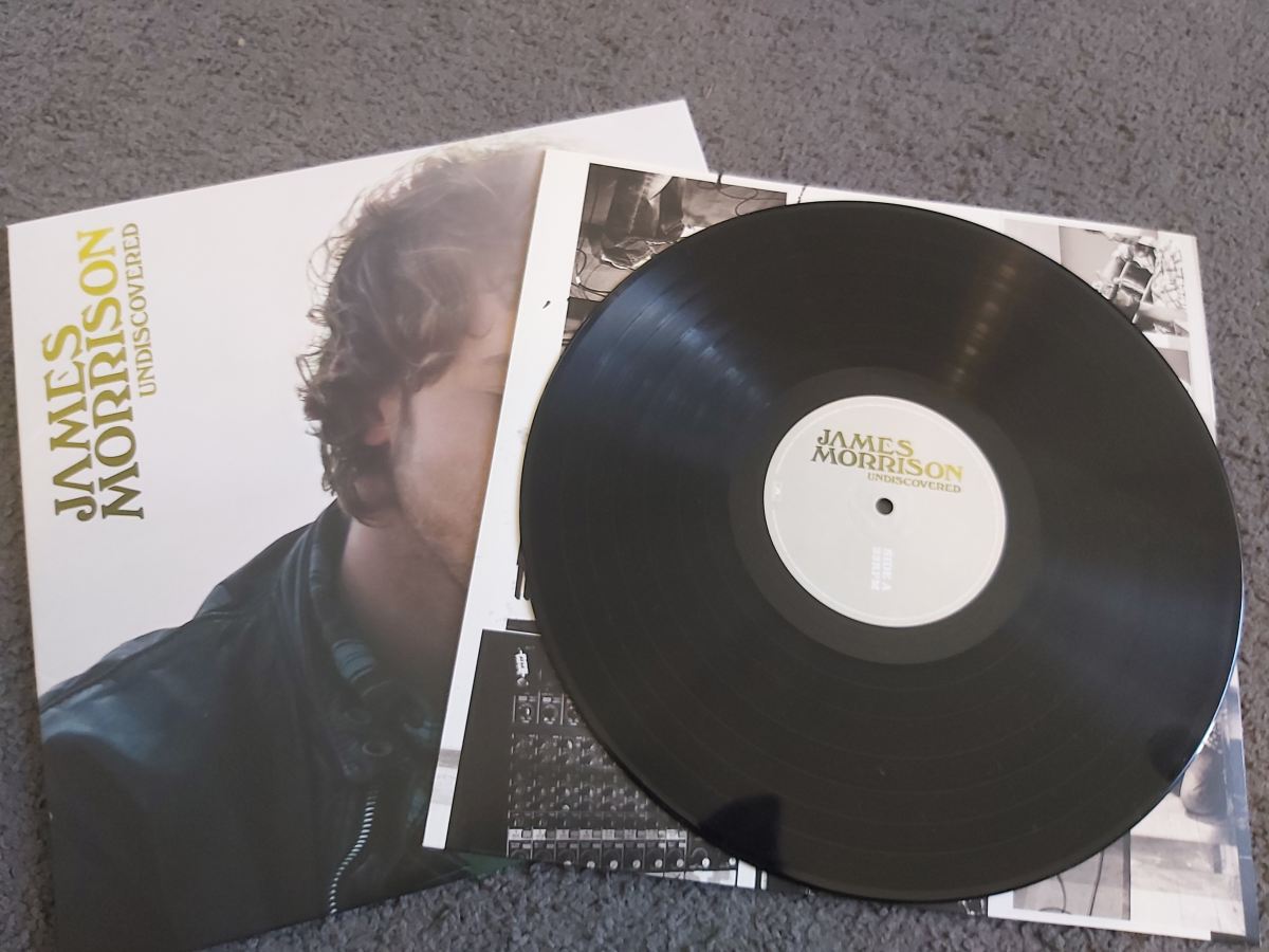 Morrison, James | Undiscovered | 1LP front cover