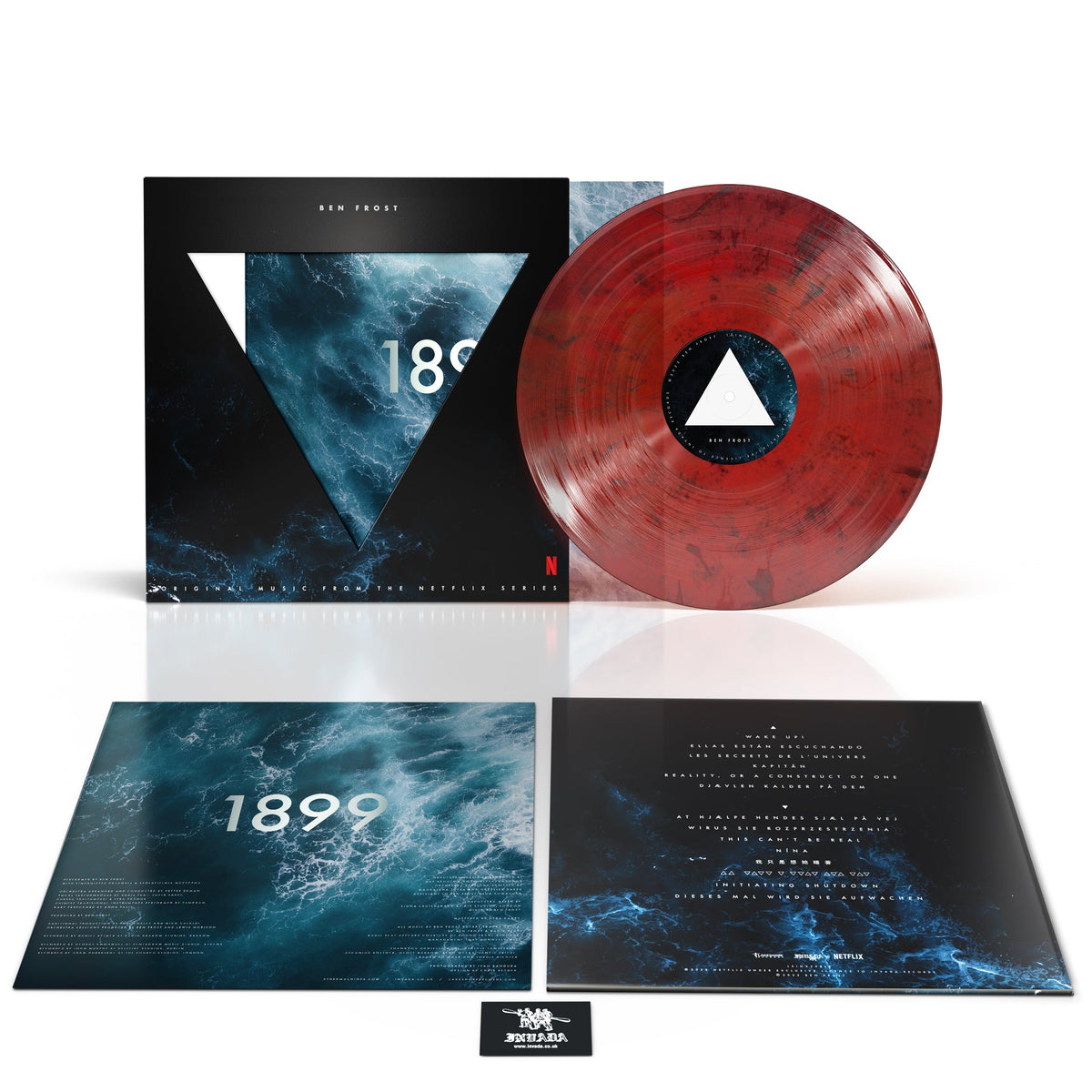 Frost, Ben | 1899 NETFLIX OST (MP3) | 1LP Coloured Vinyl Red front cover