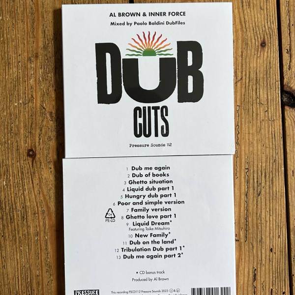 Paolo ‘DubFiles’ Baldini & Al Brown | Dub Cuts | 1LP front cover