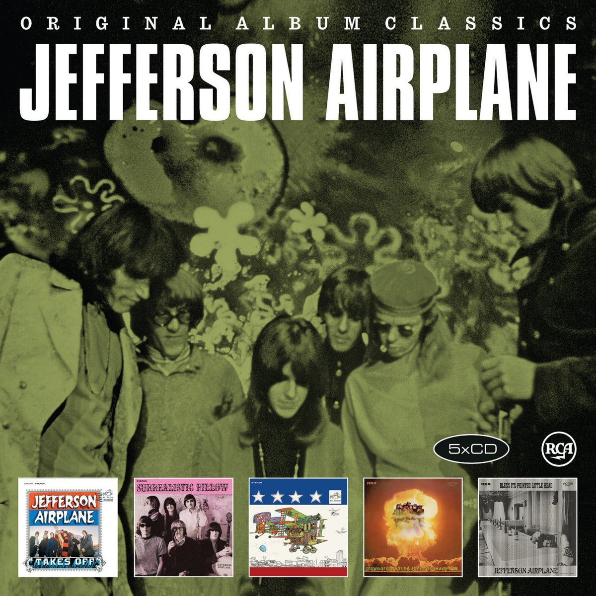 Jefferson Airplane | Original Album Classics | 5CD front cover