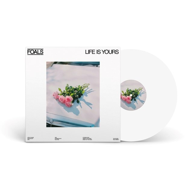 Foals | Life Is Yours | 1LP Coloured Vinyl White Ltd front cover