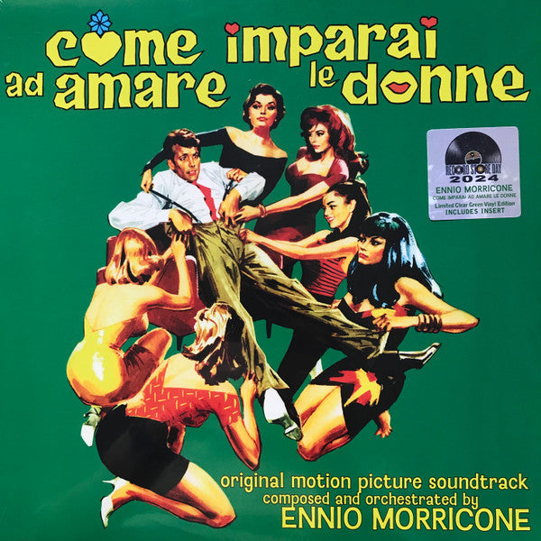 Morricone, Ennio | Come Imparai Ad Amare .. RSD24 | 1LP Coloured Vinyl Green front cover