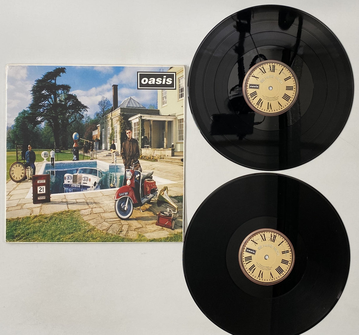 Oasis | Be Here Now (2016) | 2LP Gatefold Sleeve front cover