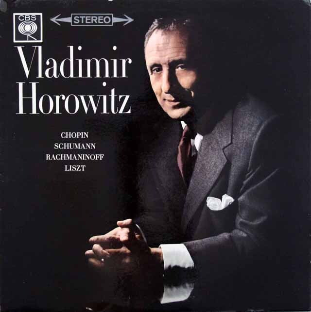Hororwitz, Vladimir | Chopin, Schumann, Rachmanino | 1LP front cover