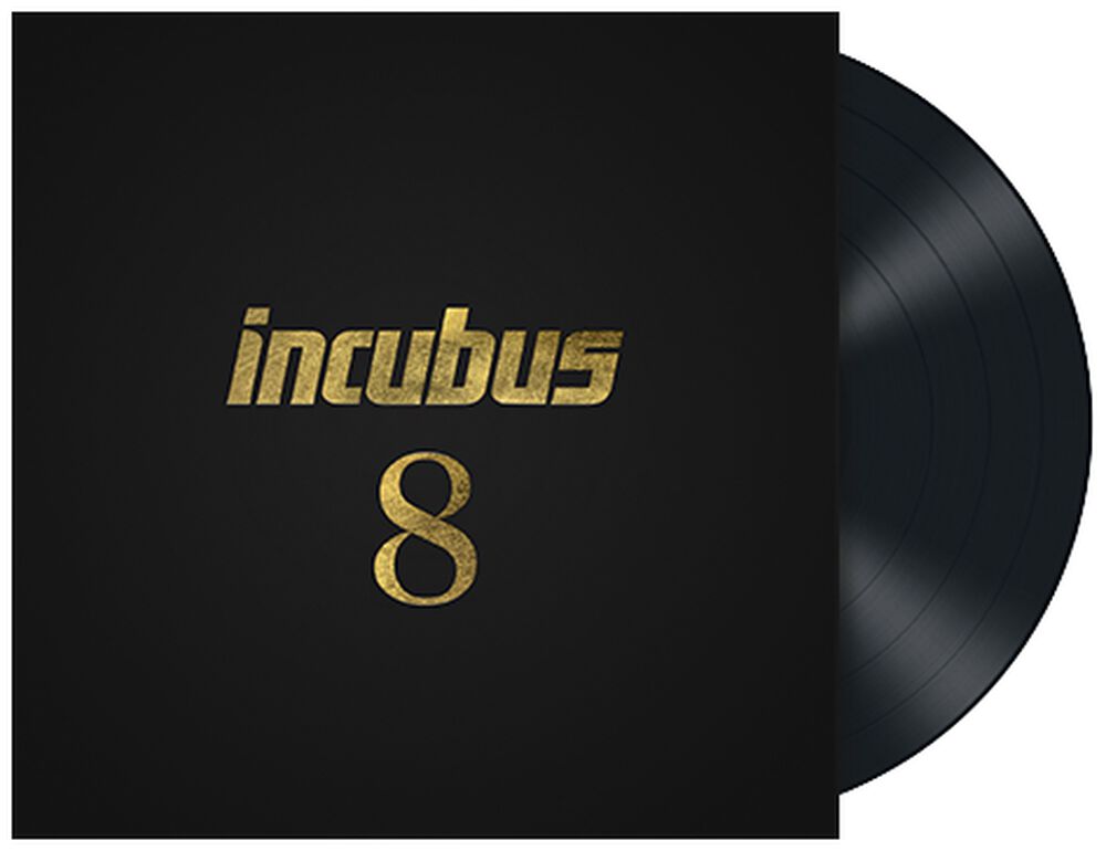 Incubus | 8 | 1LP Coloured Vinyl Black front cover