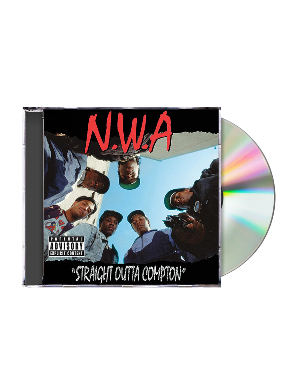 N.W.A | Straight Outta Compton (20th Anniversary Edition) | CD front cover