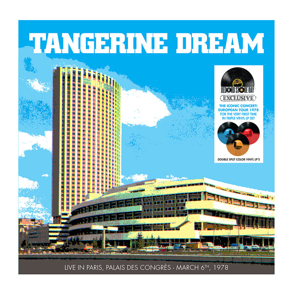 Tangerine Dream | Live Au Palais Des Congres 1978 (Coloured Vinyl)(Rsd 2023) | 3LP
