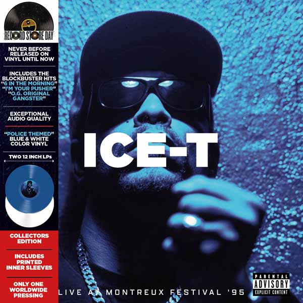 Ice-T | Live At Montreux Festival '95 (2lp Dark Blue & White) (Rsd 2025) | 2LP